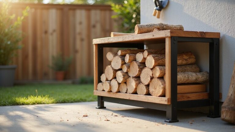 building a practical firewood rack brapw building a practical firewood rack