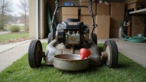 changing mower oil instructions