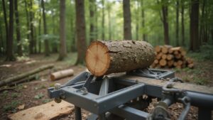 guide for yard log splitter