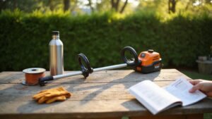 how to string weed eater
