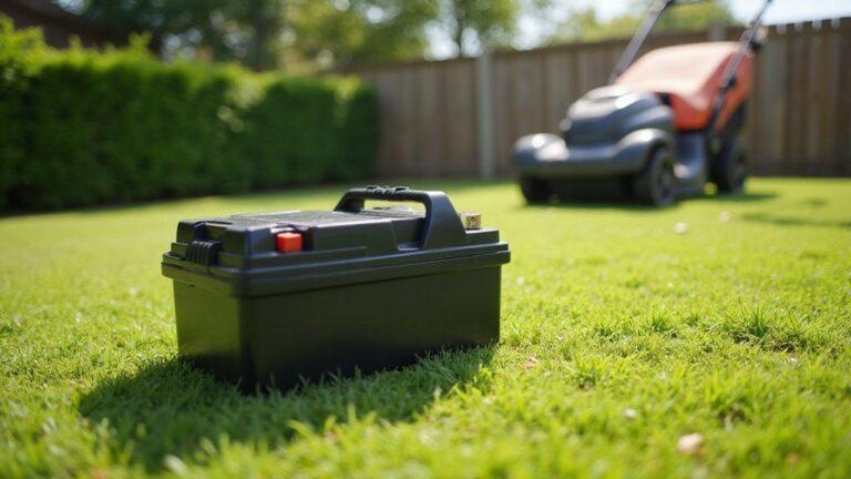 lawn mower battery volts