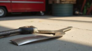 lawn mower blade removal
