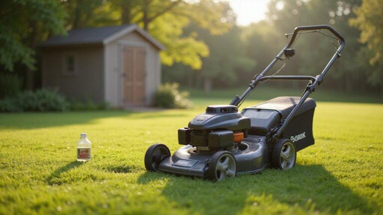 lawn mower oil capacity