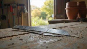 manual lawnmower blade sharpening