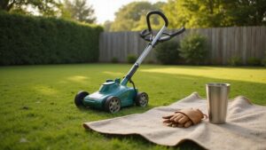 quiet reel mower options