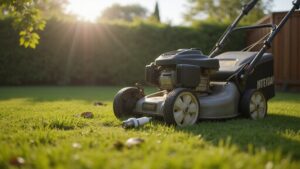 replace mower spark plug
