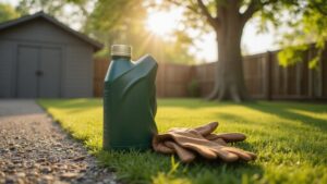 top lawn mower oil tips